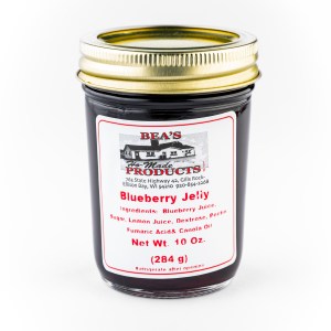 10 oz. Blueberry Jelly 10 oz. jar of blueberry jelly
