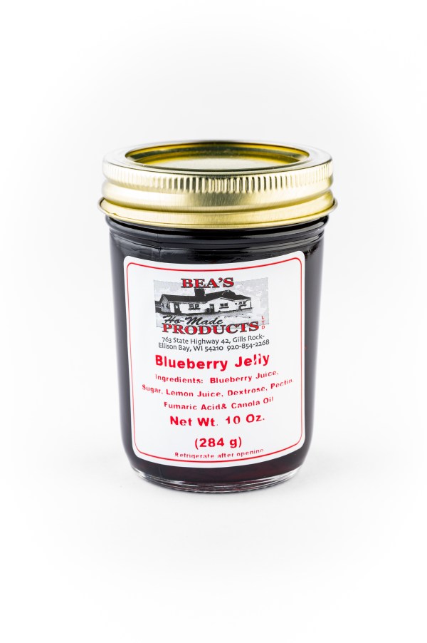 10 oz. jar of blueberry jelly