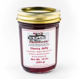 10 oz. Cherry Jelly 10 ounce jar of cherry jelly