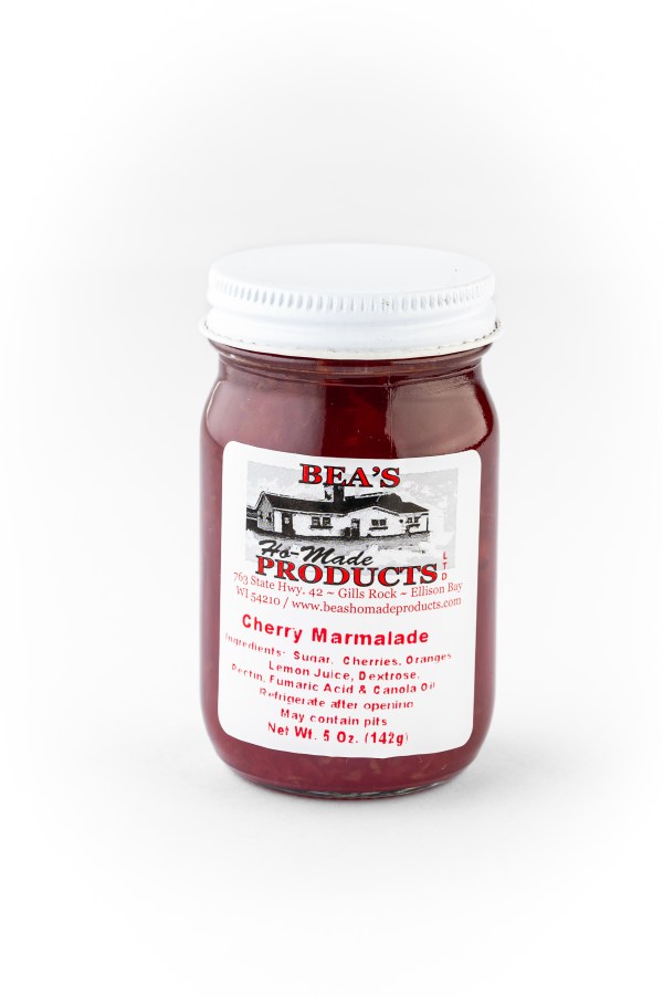 5 ounce jar of cherry marmalade