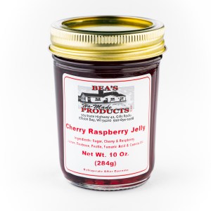 10 oz. Cherry Raspberry Jelly 10 ounce jar of cherry raspberry jelly