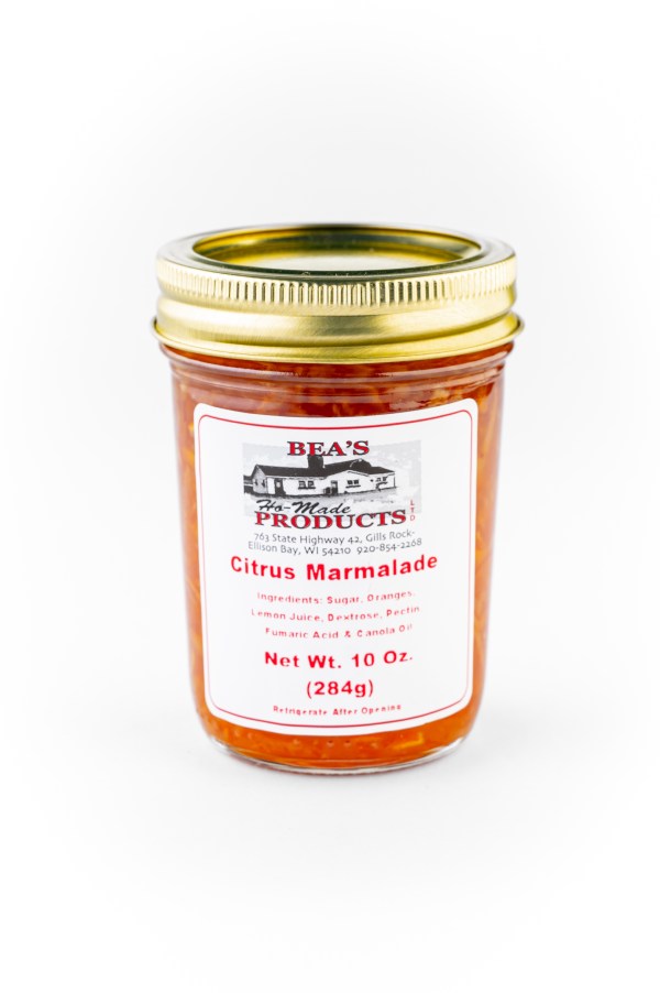 10 ounce jar of citrus marmalade