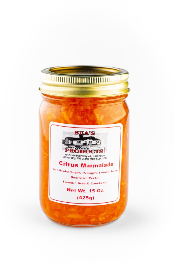 15 ounce jar of citrus marmalade