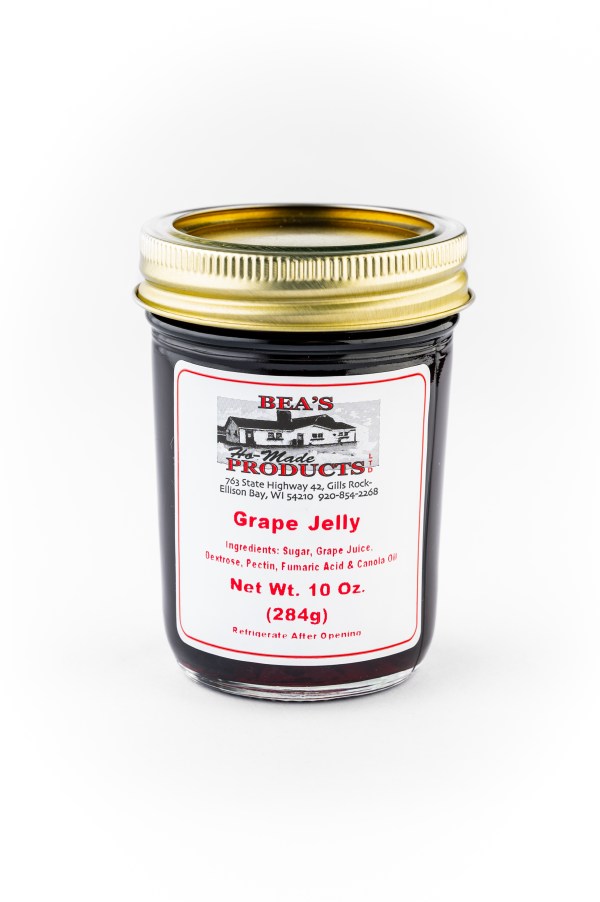 10 ounce jar of grape jelly