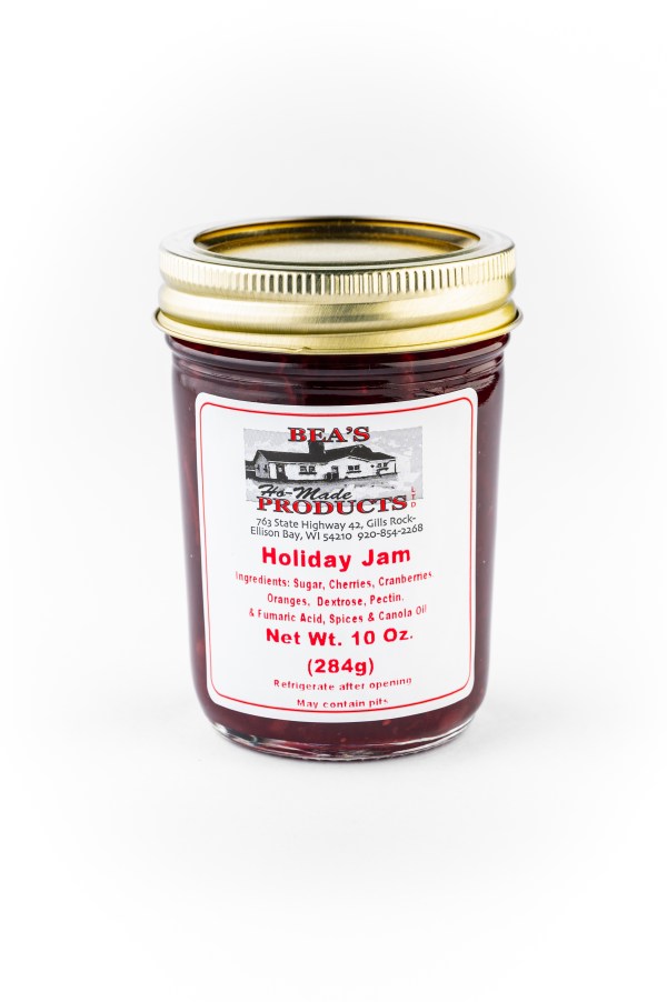 10 ounce jar of Holiday jam