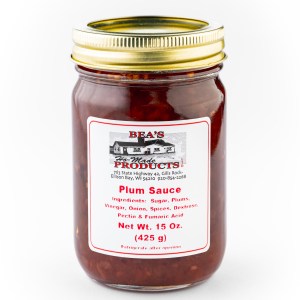 15 ounce jar of plum sauce
