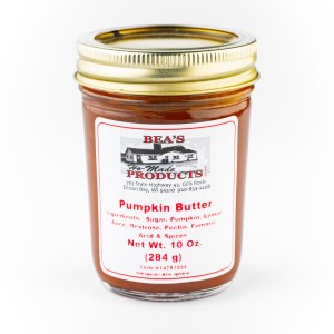 10 ounce jar of pumpkin butter