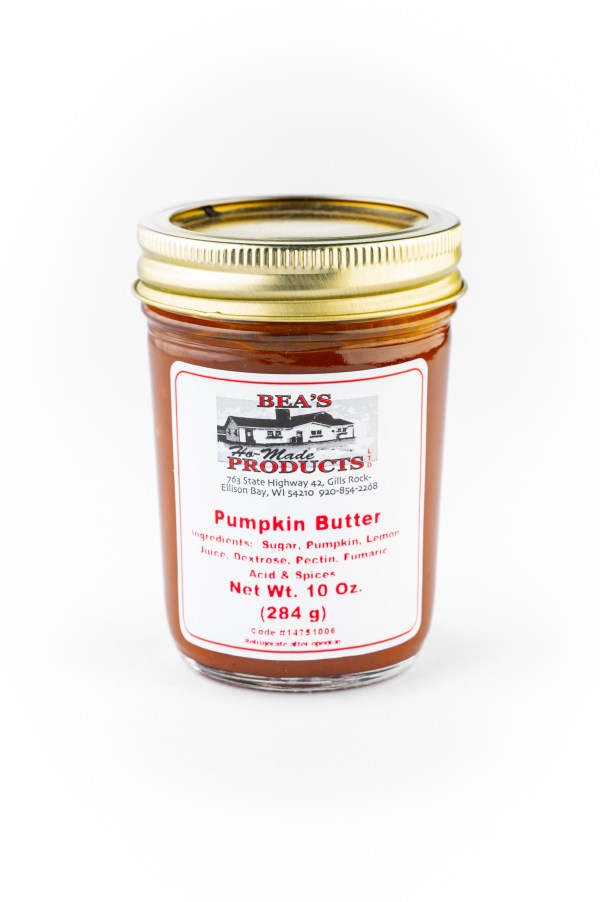 10 ounce jar of pumpkin butter
