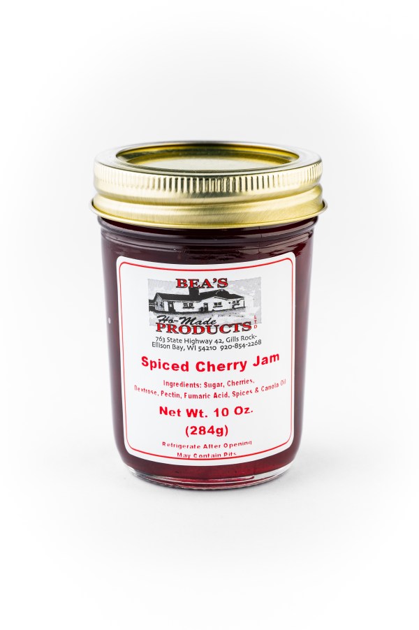 10 ounce jar of spiced cherry jam